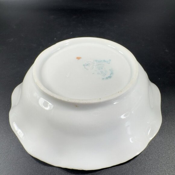 Royal Rudolstadt Prussia Porcelain Hand Painted Dish Bowl Antique 5inch Set 2 - Picture 2 of 12